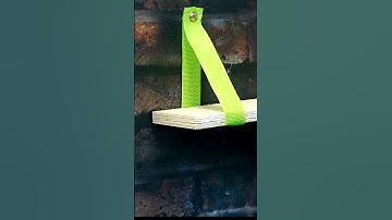 Be sure to remember this trick, Techniques for making hanging shelves