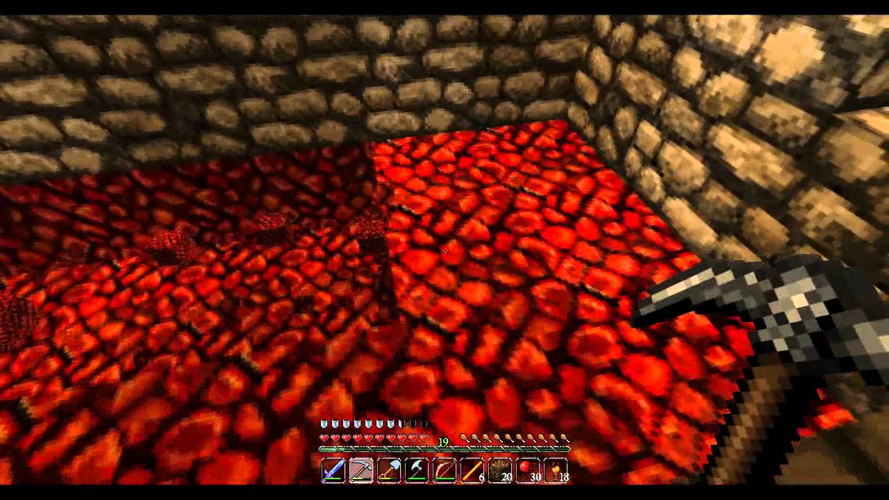 Minecraft How to Farm Nether Wart Tutorial
