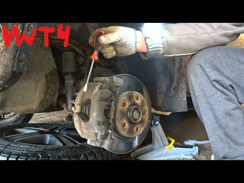 VW T4 НЕПРАВИЛЬНАЯ РАБОТА ТОРМОЗА! ПРИЧИНА? VW T4 INCORRECT BRAKE OPERATION! THE REASON?