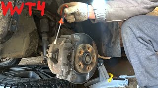 VW T4 НЕПРАВИЛЬНАЯ РАБОТА ТОРМОЗА! ПРИЧИНА? VW T4 INCORRECT BRAKE OPERATION! THE REASON?