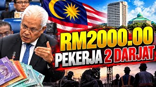 🔥 Hamzah Persoal Gaji Minimum RM2,000 — Adakah Bakal Wujud Pekerja Dua Darjat?