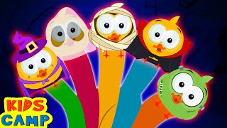 spooky finger family more nursery rhymes and kids songs by kidscamp