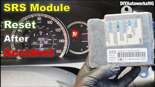 Clear CRASH DATA after Collision / Turn Off SRS light / RESET Airbag LIGHT After ACCIDENT / Honda