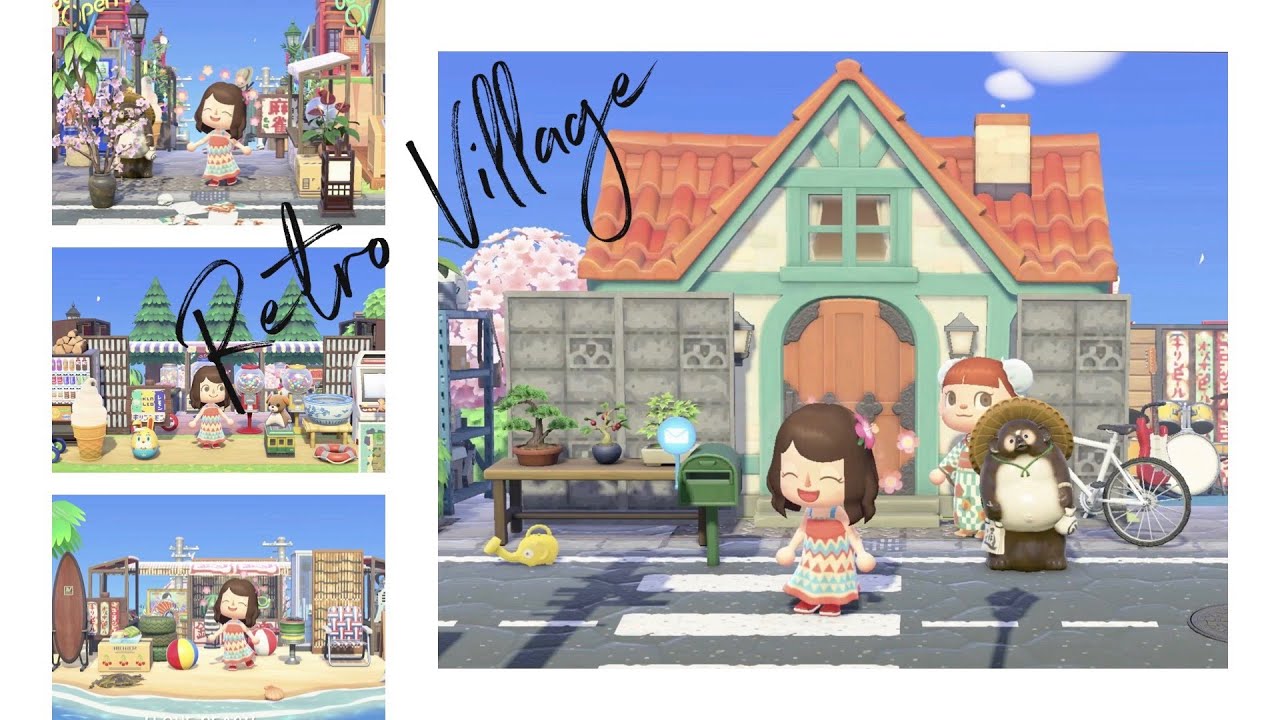 JAPANESE RETRO VILLAGE KOARIZA | ANIMAL CROSSING NEW HORIZONS | DREAM