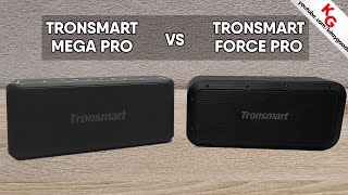 🔊 Tronsmart Mega Pro vs Tronsmart Force Pro. Сравнение Bluetooth колонок Tronsmart.