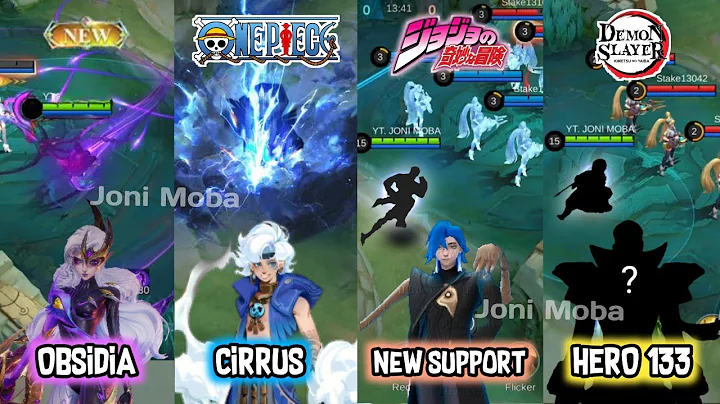 4 NEW HERO - RELEASE SCHEDULE / JADWAL RILIS - OBSIDIA, HERO 131 CIRRUS, HERO 132, HERO 133 MLBB