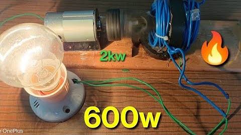 I make 220v 600w electric generator form pvc copper wire use new ideas 🔥