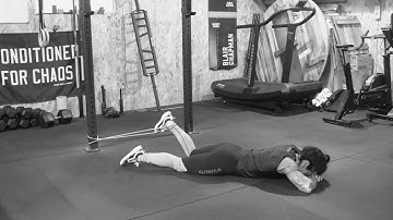 Single Leg Banded Hamstring Curl