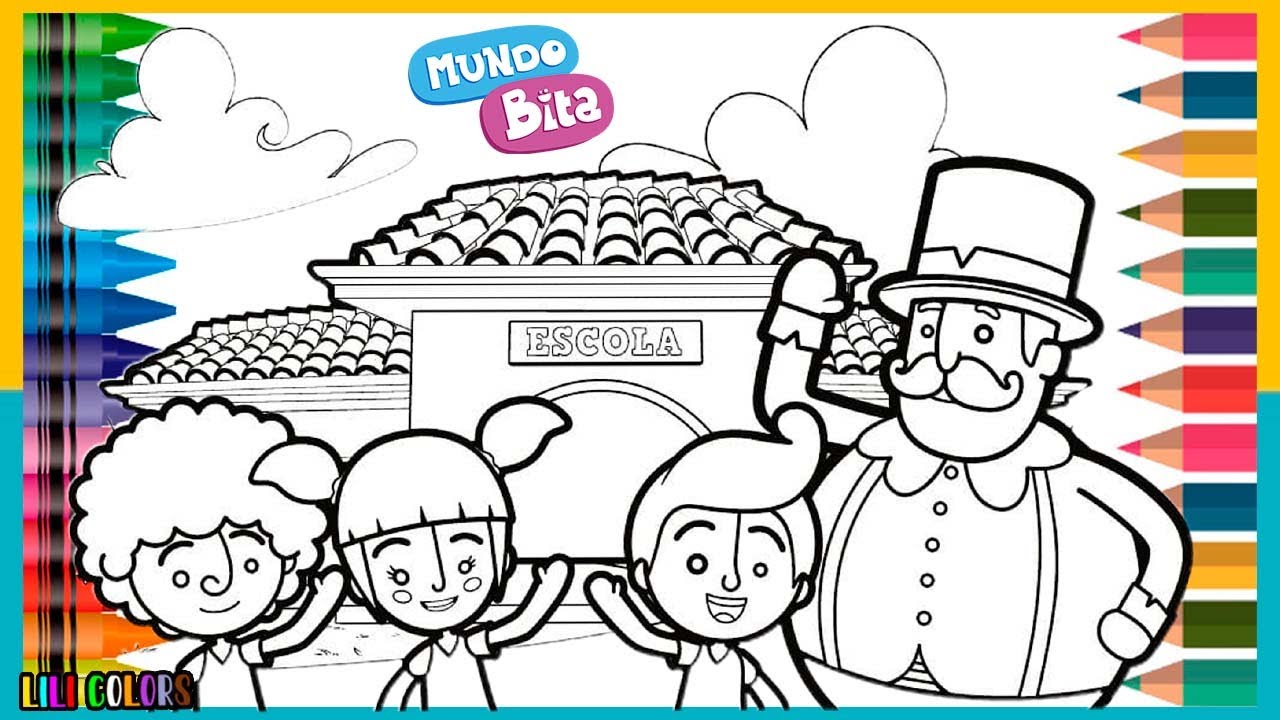 Desenhos de Fazendinha para Imprimir e Colorir