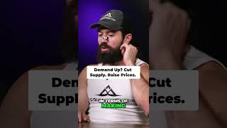Cut Supply, Raise Prices: The Alex Hormozi Money Hack #shorts