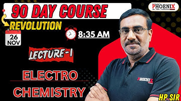 90 DAY COURSE | COMPLETE BOARD & GUJCET PREPRATION | CHEMISTRY | ELECTROCHEMISTRY | Lec-1 | HP Sir