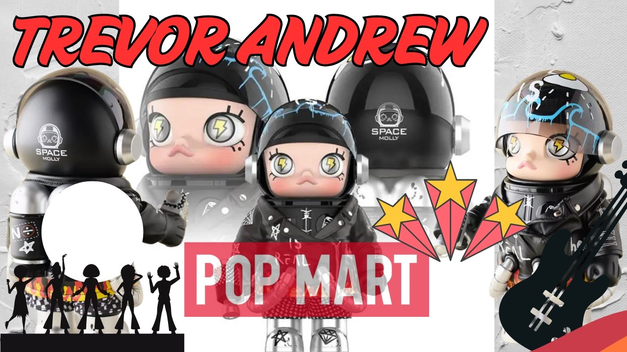 Mega Space MOLLY x Trevor Andrew 400% | Limited Art Toy You Need