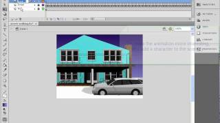 Flash Swift 3D Integration - 3D scenery animation effect