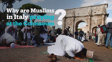 Muslims in Italy demand more mosques at Colosseum protest