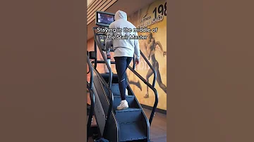The ONLY CORRECT Way To Use The Stair Master 
