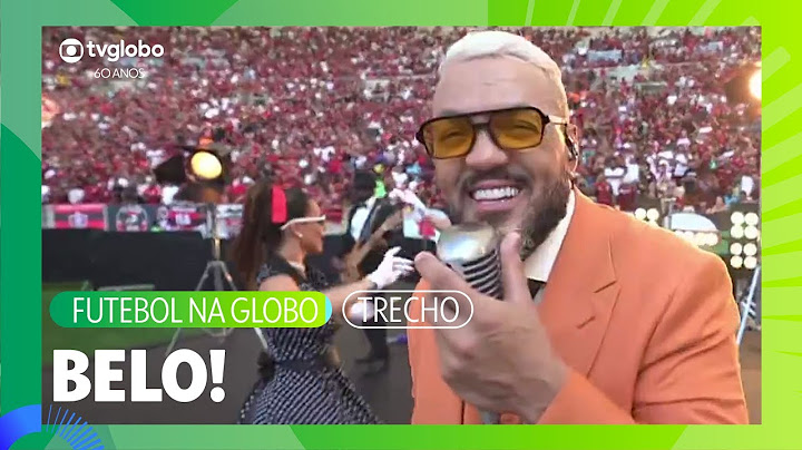 Belo canta suas músicas mais famosas no Maracanã antes do clássico FLA x COR! | TV Globo 60 Anos