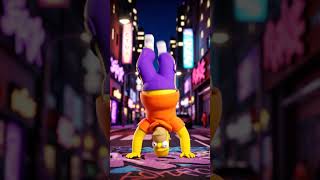 Homer dances hip-hop #funny #simson #ai