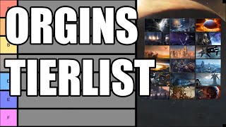 Stellaris - The Origin Fun Tier List (Not a Powerlist)