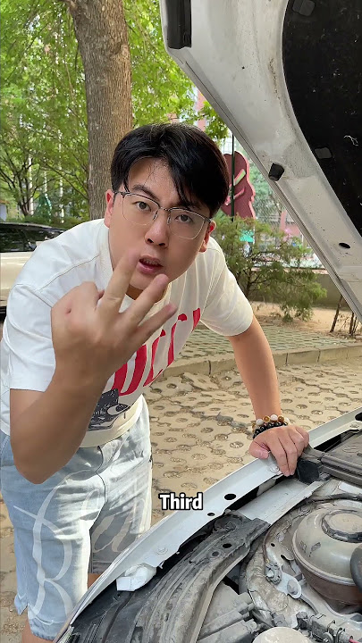 The check engine light is on, why? #car