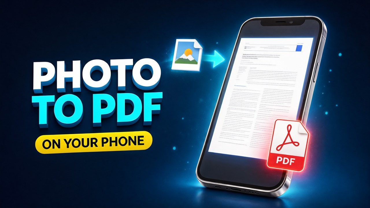 Convert Pdf To Phot Turn Any Photo Into a PDF Instantly (No PC Needed!) - YouTube