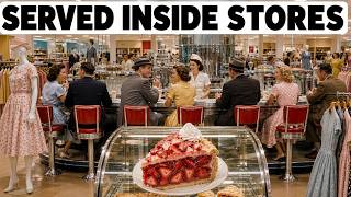 25 Forgotten Lunch Counters Hidden Inside American Department Stores
