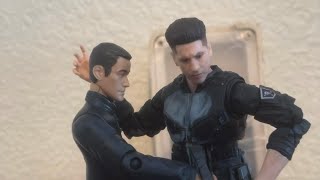 Punisher stop motion fight test 