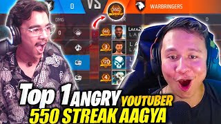World Record Breaking 550 Winning Strike Of Youtuber - Laka Gamer