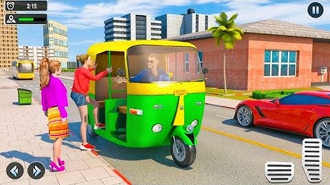 Modern Tuk Tuk Auto Rickshaw Driving Simulator - Tuk Tuk Driving games  | Android Ios Gameplay