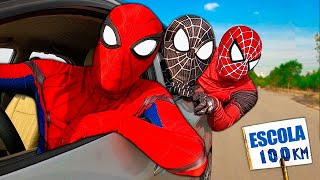 Super Heróis vão para Escola | Homem-Aranha Vai para Escola de Super-heróis ( Especial 1 Hora )