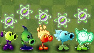 PvZ 2 : Different types of peashooters in Plants vs Zombies 2