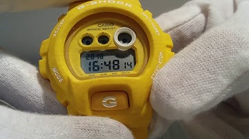 Casio G-Shock GD-X6900 manual 3420 to set time