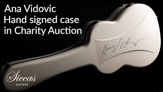 💝 Ana Vidovic hand signed Visesnut case in Charity Auction for ‘Doctors without borders’