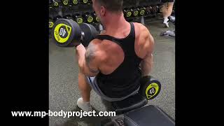 40Kg 88 Pounds Seated Dumbbells Biceps Curls