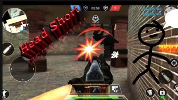FPS Strike Ops : Modern Arena Gameplay Walkthrough Part 1 - (iOS, Android)