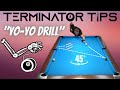 The Yo-Yo Drill - Fast Improvement For Amateur Pool Players! (Cue Ball Speed And Direction Training)
