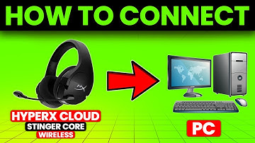 How To Connect HyperX Cloud Stinger Core Wireless To PC (Setup HyperX Cloud Stinger Core To PC)
