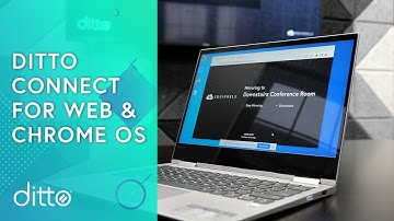 How to Screen Mirror from a Web Browser with Ditto Connect