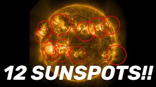 6.3 Earthquake Japan‼️ 12 Sunspots Earth Facing‼️ World Weather