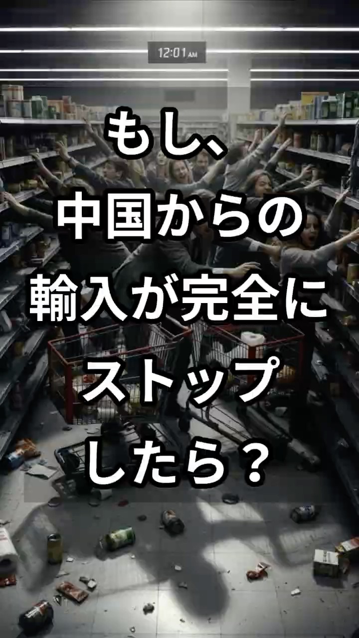 中国輸入止まったら