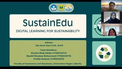 International Exhibition SustainEdu Digital Learning for Sustainability FEB UNJ