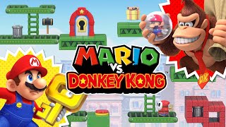 Video thumbnail of "The True Final Battle Against Donkey Kong - Mario vs. Donkey Kong (Nintendo Switch)"