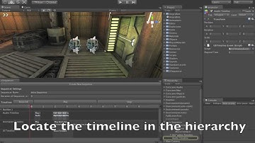 Unity Cutscene Editor USequencer Hierarchy Manipulation