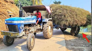 Over Load Sonalika Di 734 Tractor Stuck in Mud | Mr Asu 23