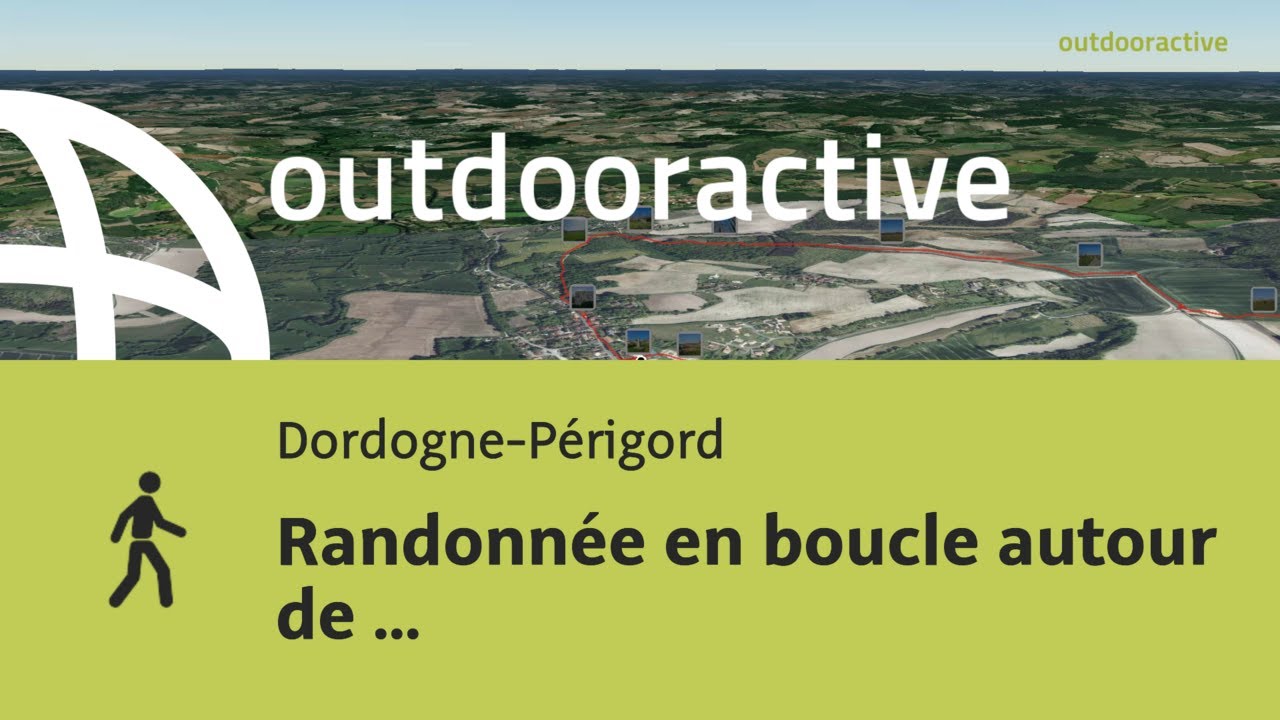Randonnée en boucle autour de Saint-Méard-de-Drône via Le Pinquet, Le Maine, ...