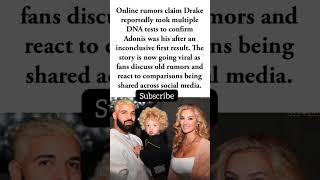 Drake rumors about Adonis DNA tests go viral 😳🔥#Shorts #Drake #Adonis #Trending #Viral