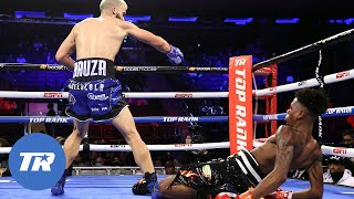Puerto Rican John Bauza Knocks Williams Jr. Down 5 Times,  Madison Square Garden Erupts | HIGHLIGHTS