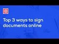 How to Create Electronic and Digital Signature and Sign PDF and Word Document Online