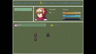 Scroll help text plugin for RPG Maker MV