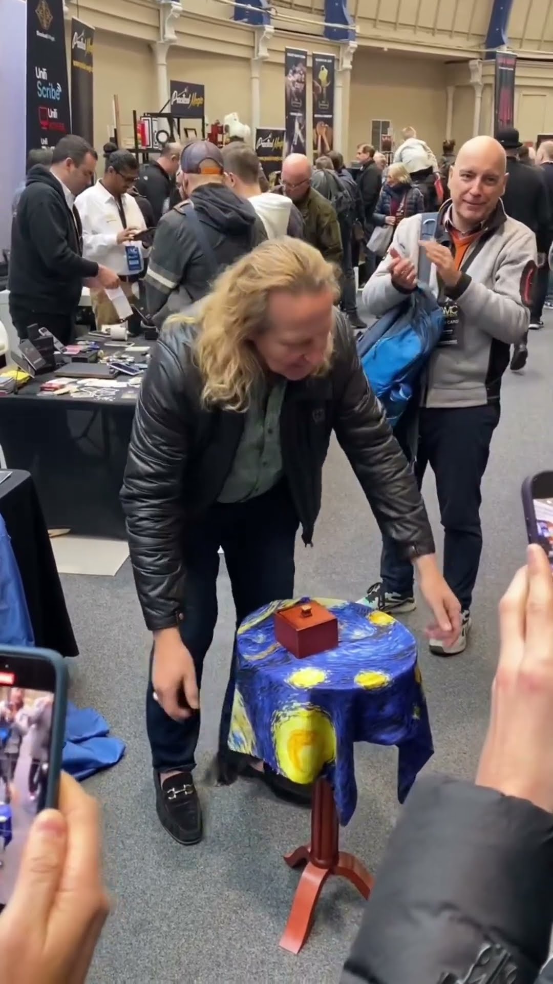 magician fake magic caught #shortsvideo