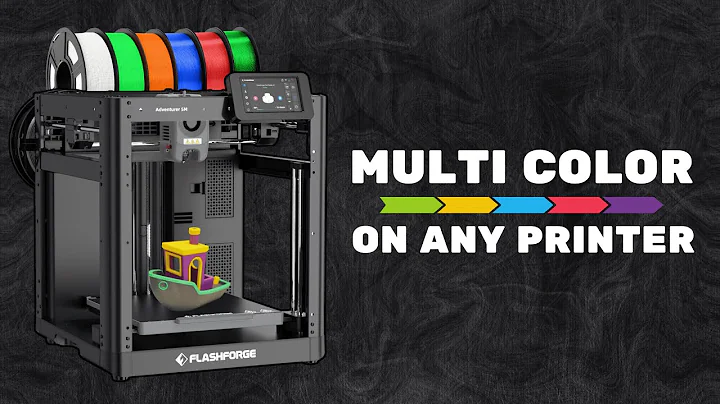 Multi Color 3D Printing With Any Printer! Orca Slicer!